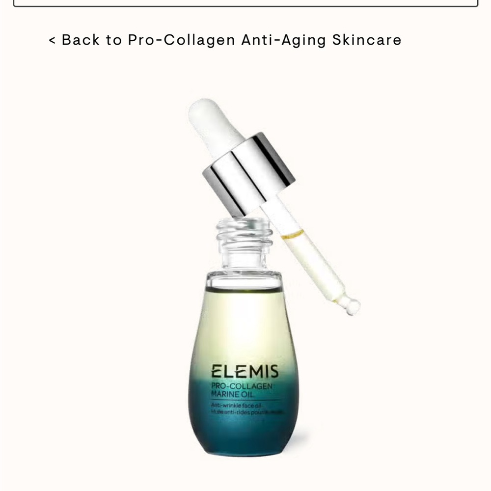 NWT {ELEMIS} Pro-collagen Marine Oil